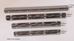 Premium Chrome Piano Hinge Range